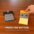 USB Note — Giant USB Sticky Note Holder & Desk Organizer