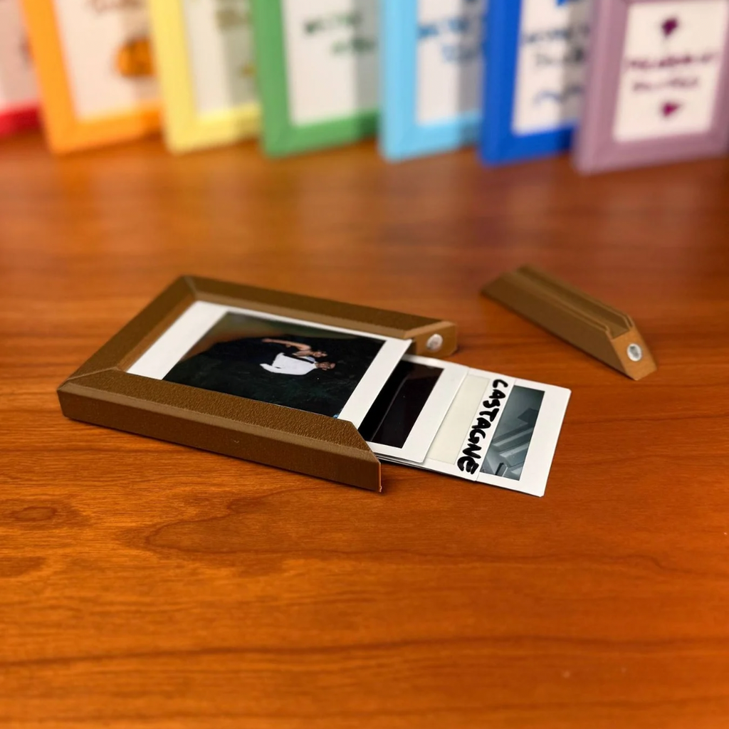 Gallery Box Photo Frame With Storage | Compatible with Instax & Instax Wide