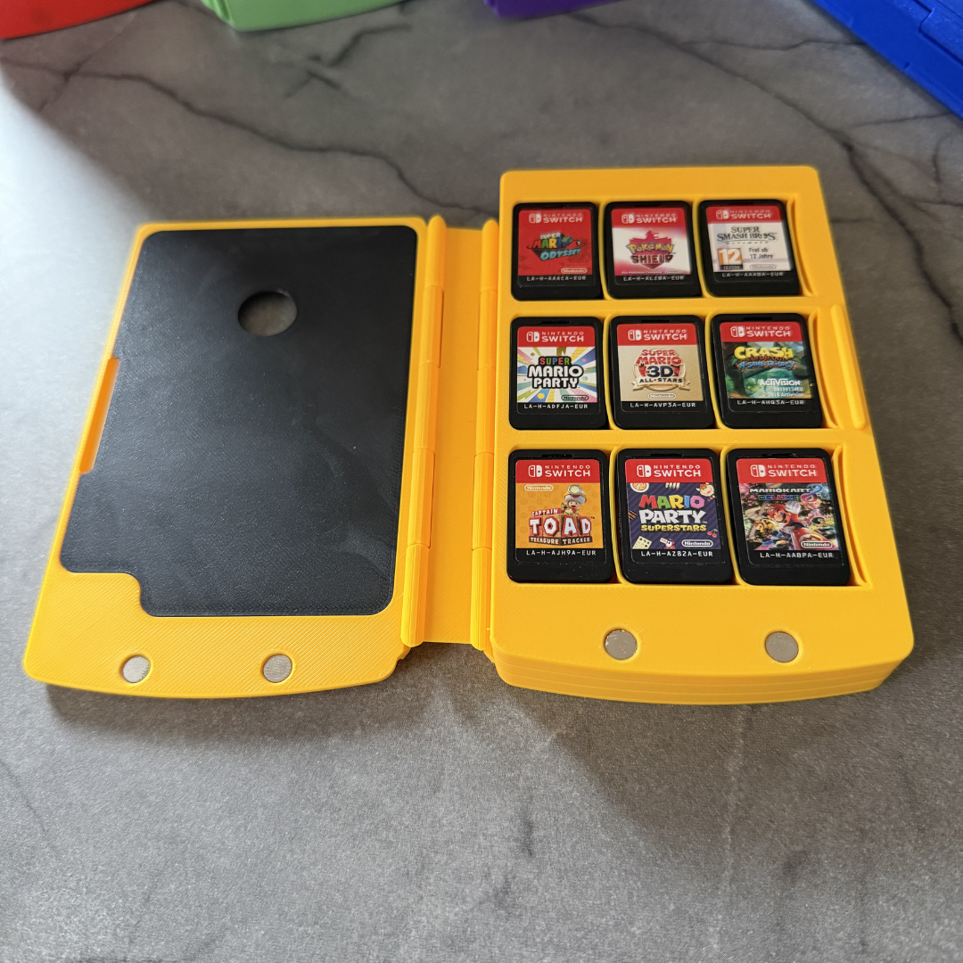 Games Book - Custom Nintendo Switch Game Organizer
