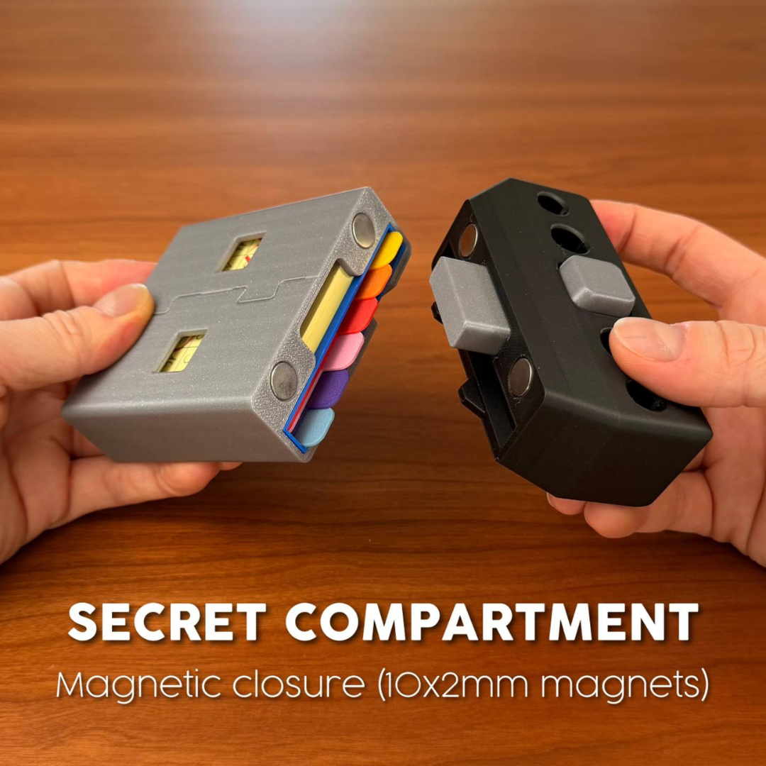 USB Note — Giant USB Sticky Note Holder & Desk Organizer