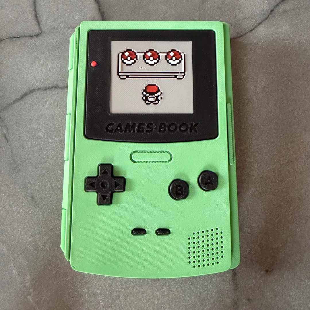 Games Book - Custom Nintendo Switch Game Organizer