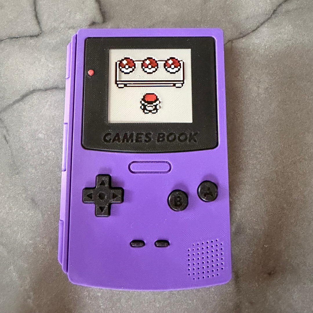 Games Book - Custom Nintendo Switch Game Organizer