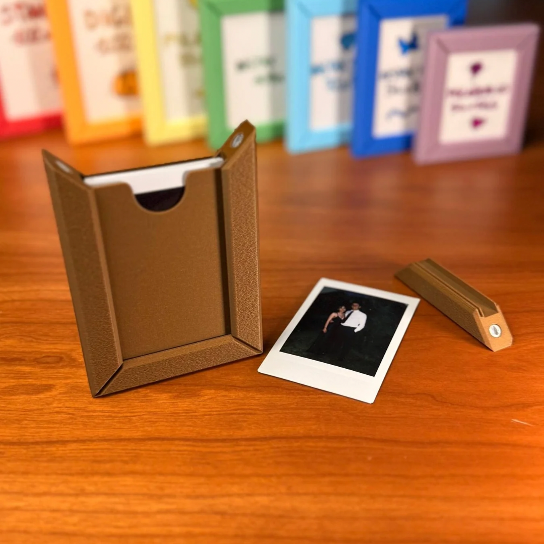 Gallery Box Photo Frame With Storage | Compatible with Instax & Instax Wide
