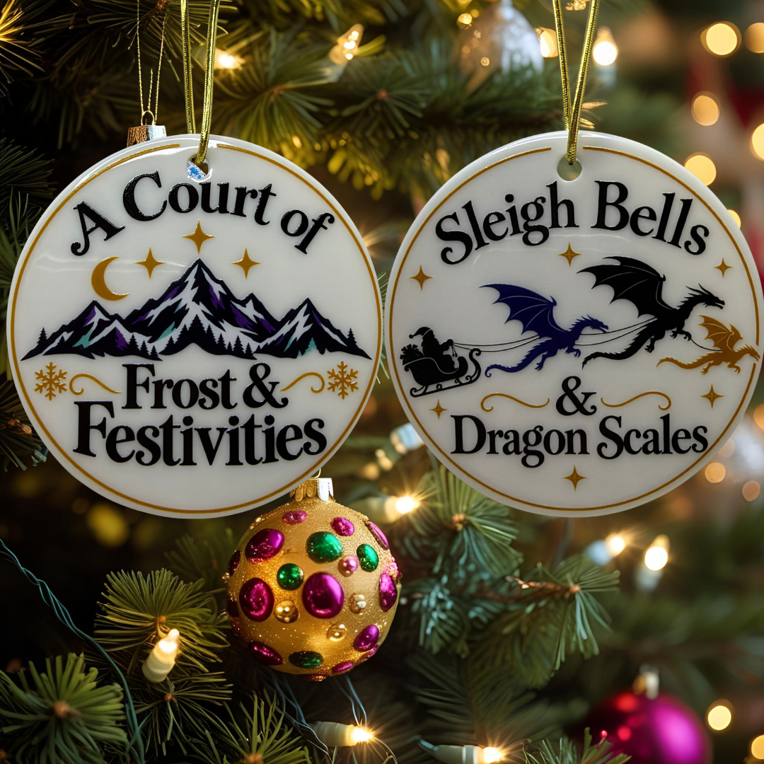 ACOTAR & Empyrean-Inspired Christmas Decoration Bundle