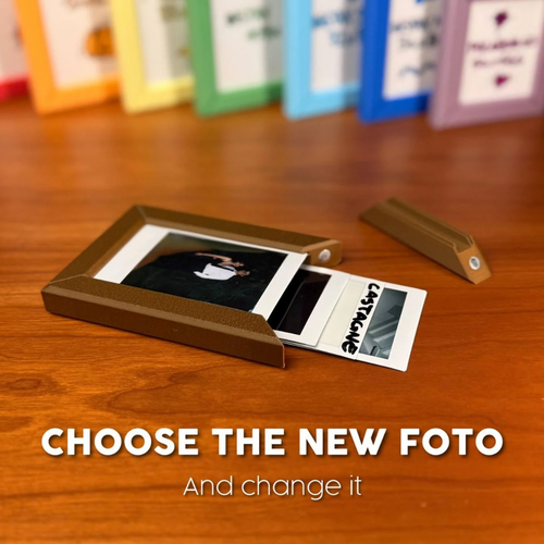 Gallery Box Photo Frame With Storage | Compatible with Instax & Instax Wide