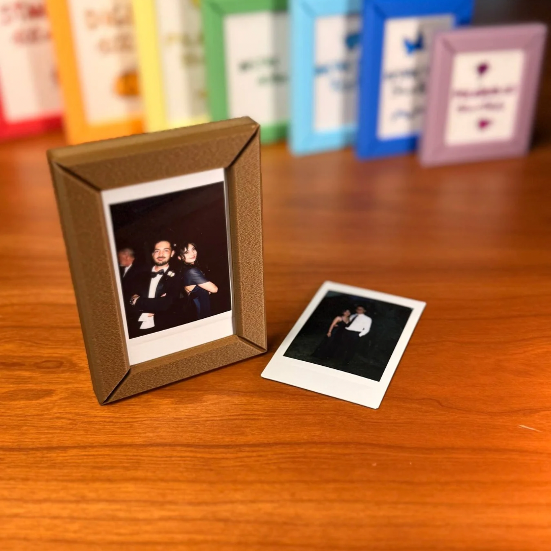 Gallery Box Photo Frame With Storage | Compatible with Instax & Instax Wide