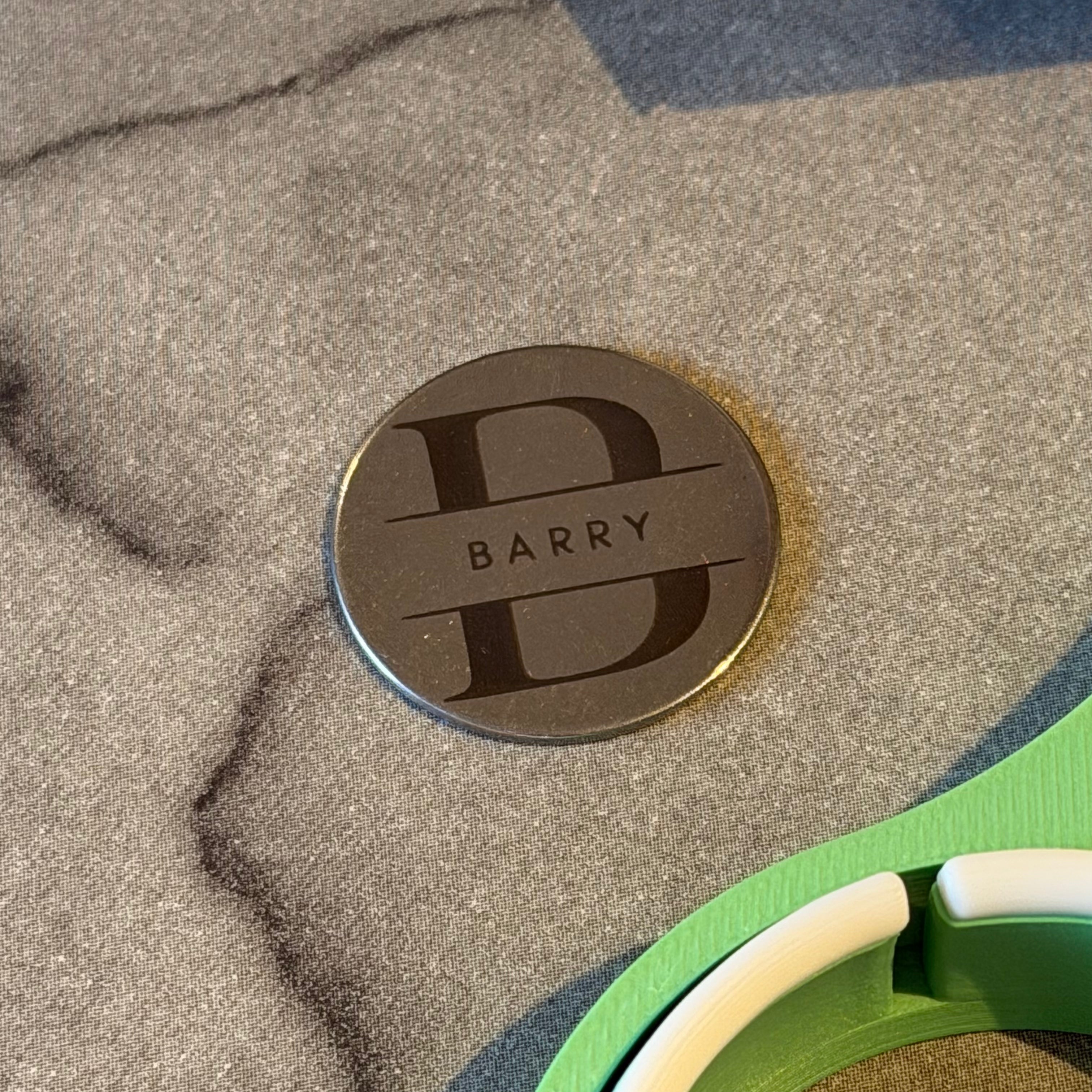 Custom Golf Gift Set – Personalised Ball Holder, Marker & Tees