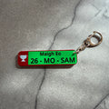 Mayo 2026 All-Ireland Football Champions Keychain – “26-MO-SAM” Number Plate Style Souvenir