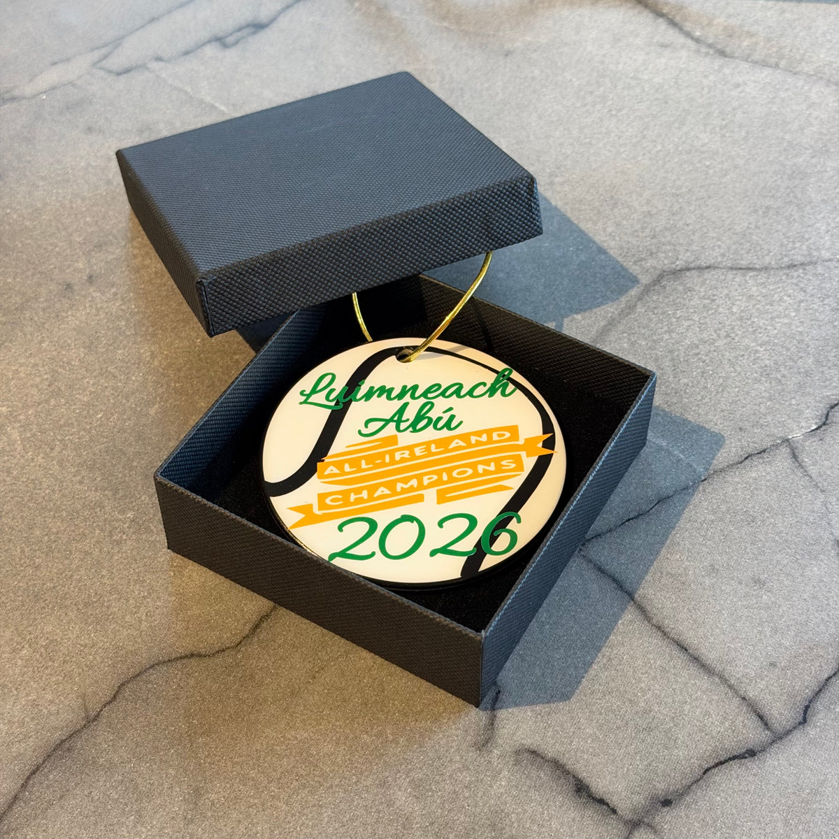Limerick 2026 All-Ireland Champions Ceramic Christmas Ornament