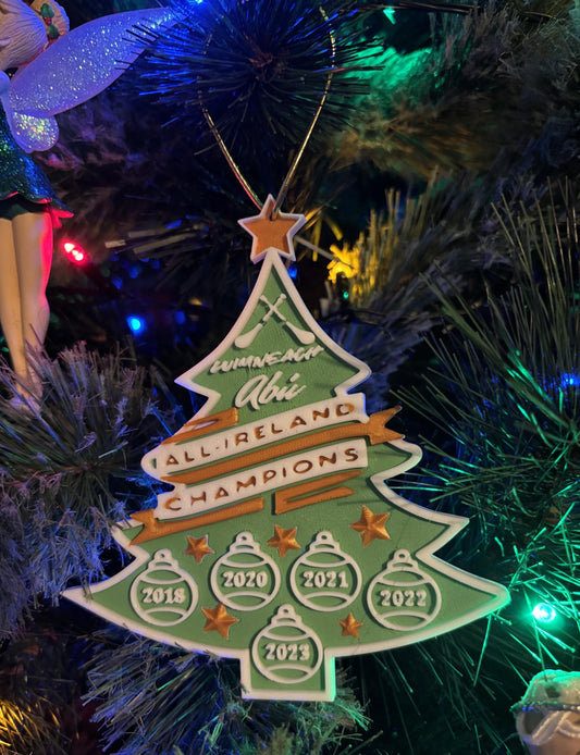 Limerick Hurling Christmas Tree Decoration