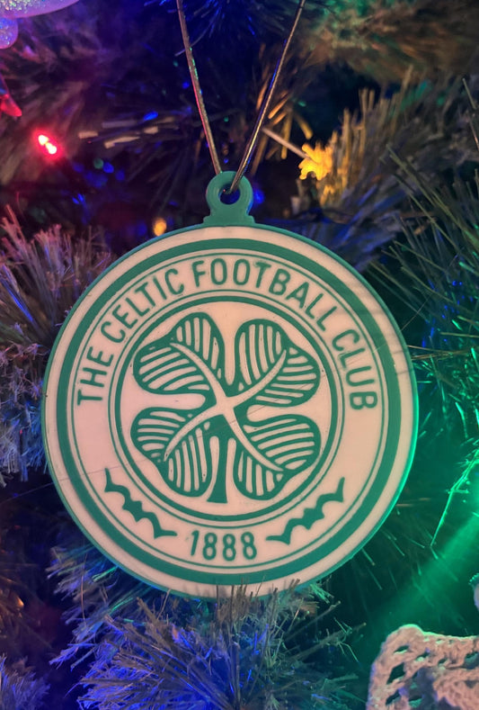 Celtic FC Christmas Ornament